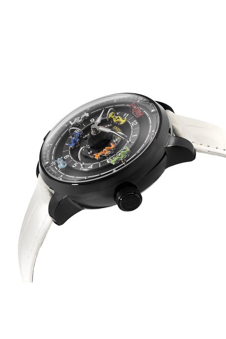 Invicta Racing 69134 Heren Horloge - Automatisch Uurwerk - Roestvrij Staal met zwarte Wijzerplaat - 46mm - Image 4