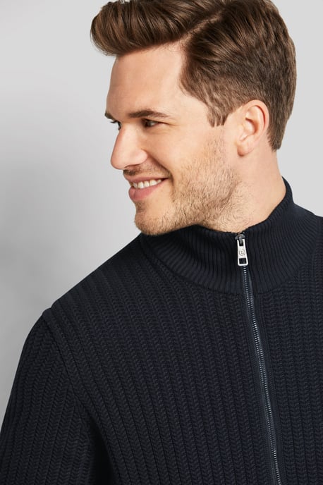 Bugatti Herren Vest met een mix van materialen - Image 5