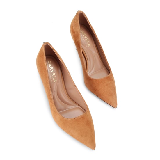 Carvela Suede Pompeii Court Heels - Image 2
