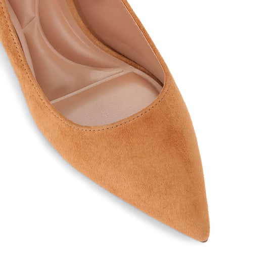 Carvela Suede Pompeii Court Heels - Image 4