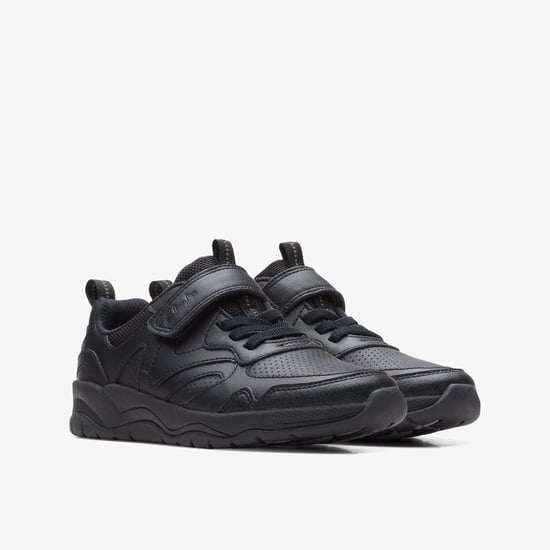 ClowderSprintK Black Leather Shoes - Image 4
