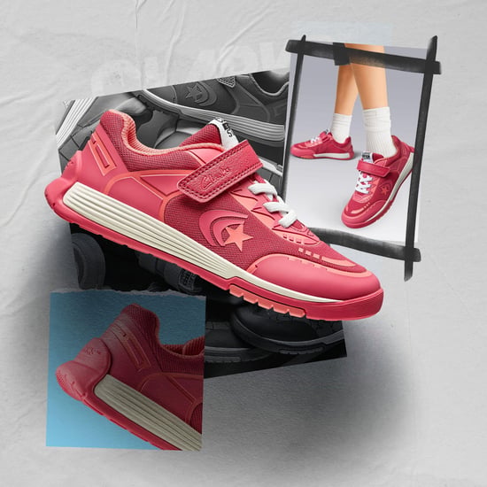 CicaStarFlexK. Pink Combi Syn Trainers - Image 2