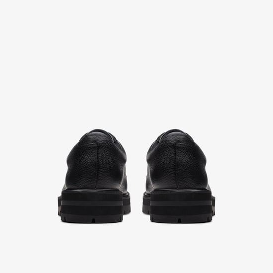 Prague Lace Y. Black Leather Shoes - Image 5