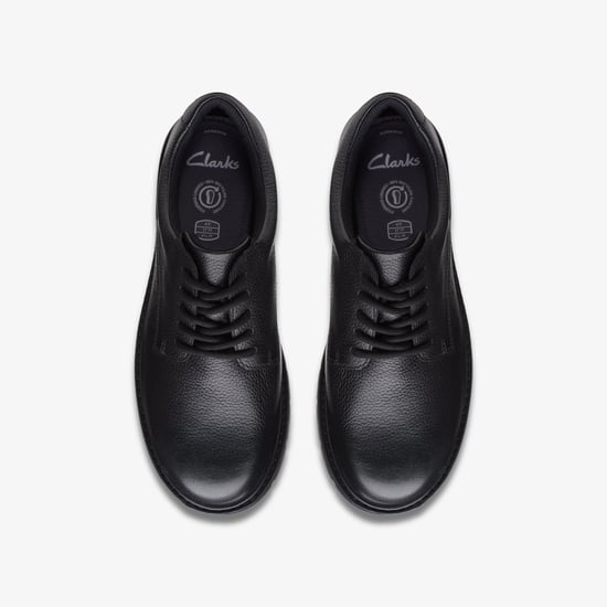 Prague Lace Y. Black Leather Shoes - Image 6