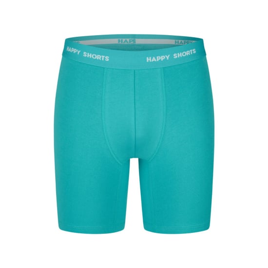 Happy Shorts Heren boxershorts met lange pijpen boxer briefs neon groen/blauw - Image 4