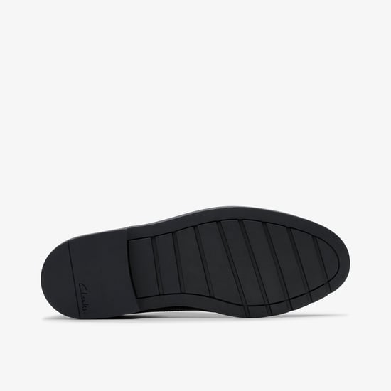 Scala Loop Y Black Leather Shoes - Image 3