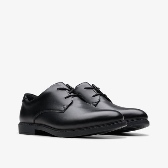 Scala Loop Y Black Leather Shoes - Image 4
