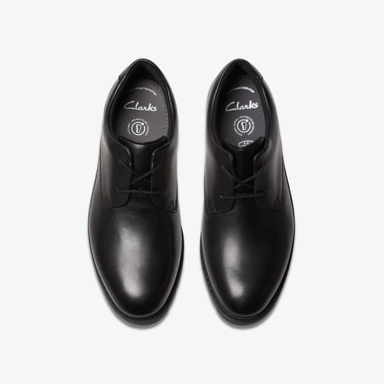 Scala Loop Y Black Leather Shoes - Image 6