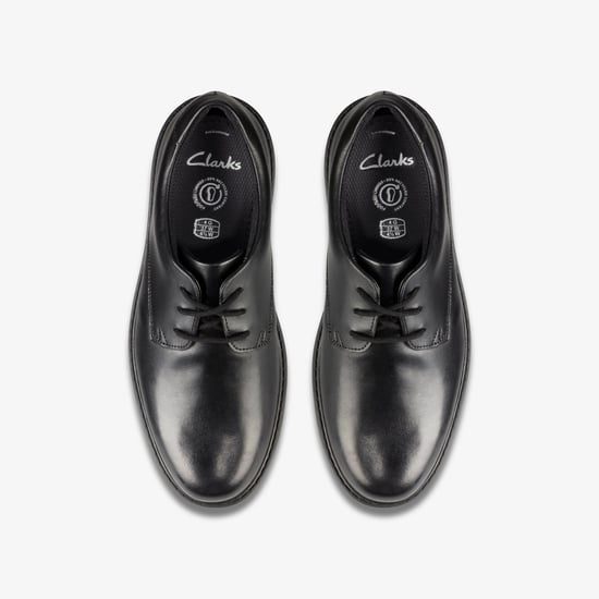 LoxhamDerby Y Black Leather Shoes - Image 6