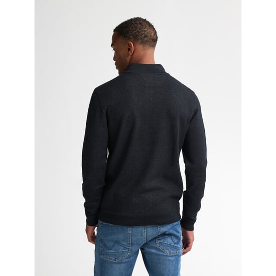 Petrol Industries men knitwear collar m-3050-kwc214 9111 deep black - Image 2