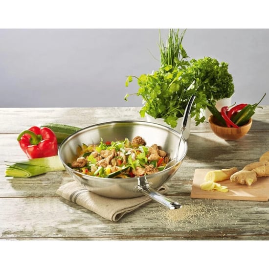 Demeyere Apollo wok 26cm vlakke bodem - Image 4