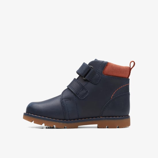 Heath Strap T Navy Boots - Image 2