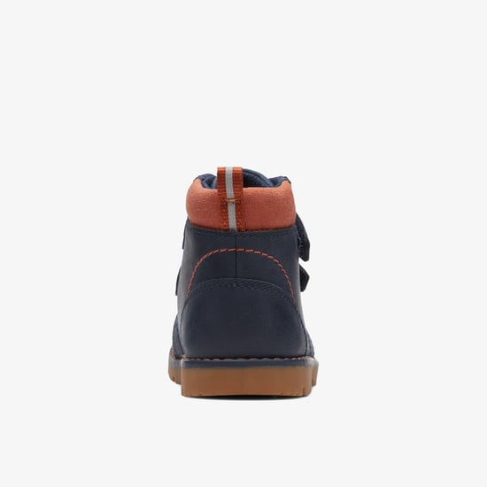 Heath Strap T Navy Boots - Image 5