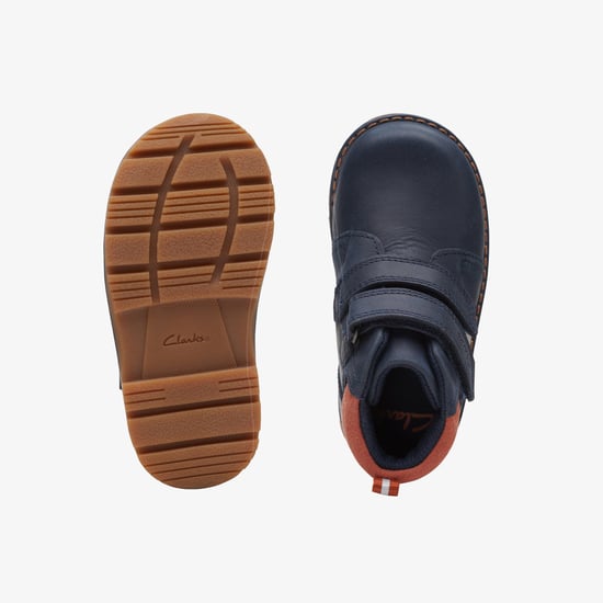 Heath Strap T Navy Boots - Image 6