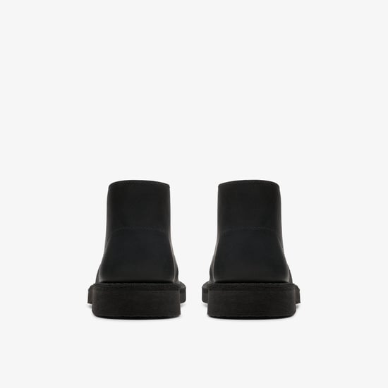 Desert Boot O Black Leather Boots - Image 5