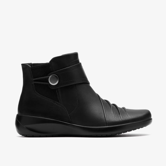 Kaetlyn Sara Black Leather Boots - Image 1