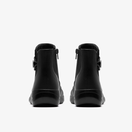 Kaetlyn Sara Black Leather Boots - Image 5