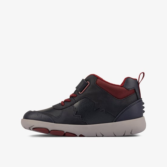 Rex Park K Navy Leather Boots - Image 2