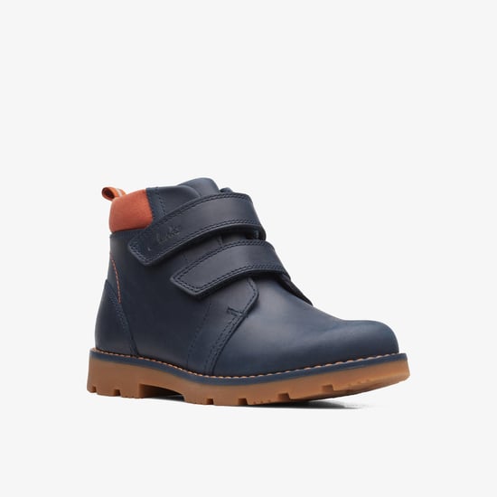 Heath Strap K Navy Boots - Image 3