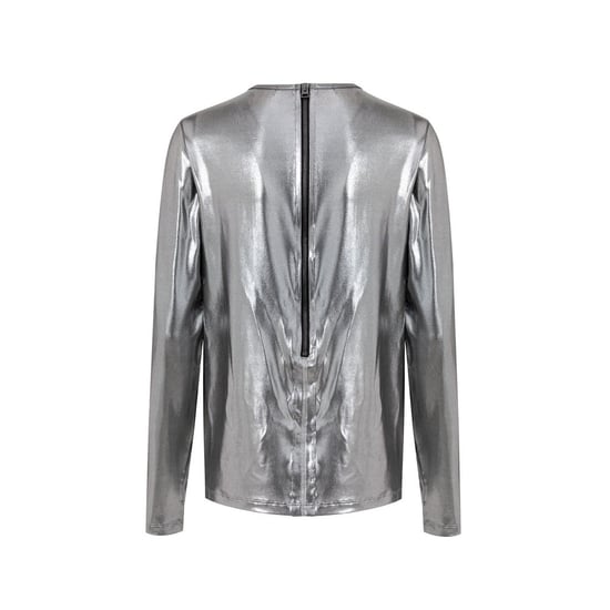 Metallisk långärmad topp - Image 2