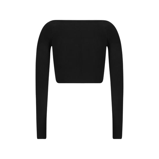 Ribbed Knit Crop Top - Image 2