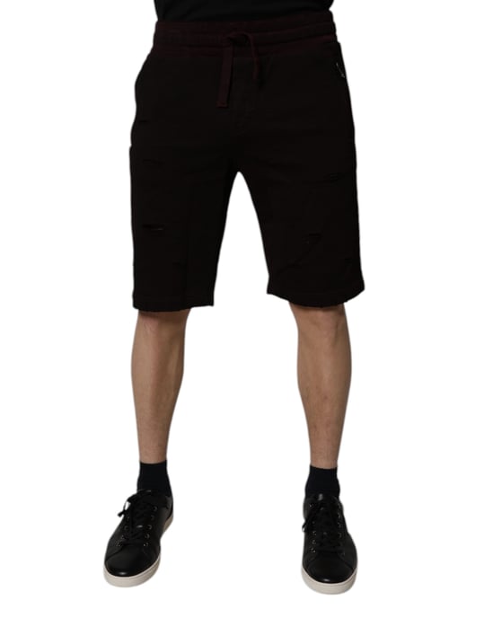 Distressed Casual Shorts - Image 2