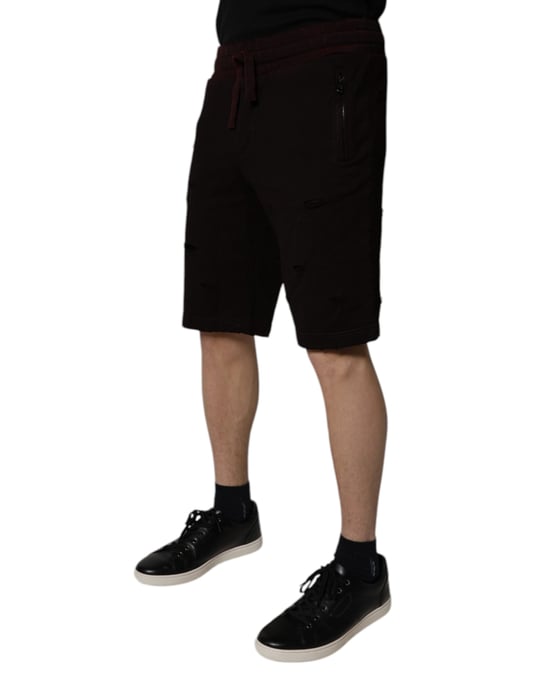 Distressed Casual Shorts - Image 3