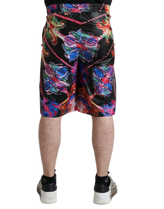 Casual Shorts Las Vegas Print - Image 2