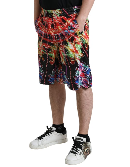 Casual Shorts Las Vegas Print - Image 3