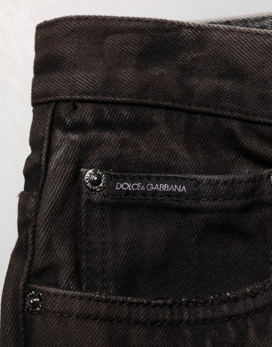 Rivna Denimshorts med Slitage - Image 6