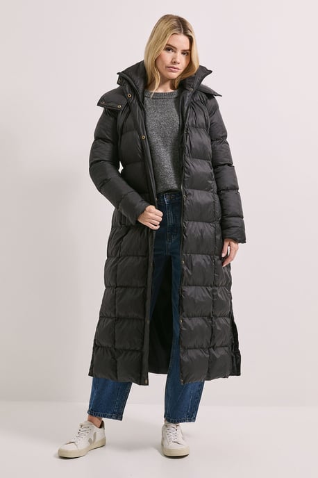 Fur Trim Padded Puffer Coat - Image 1