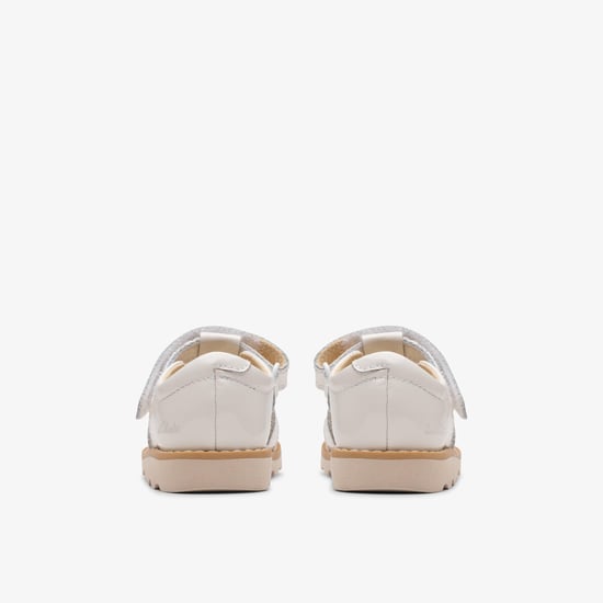 Crown Skip T. White Patent Sandals - Image 5