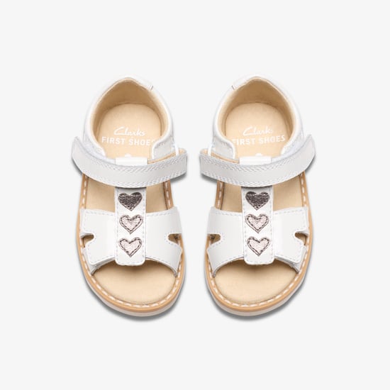 Crown Skip T. White Patent Sandals - Image 6