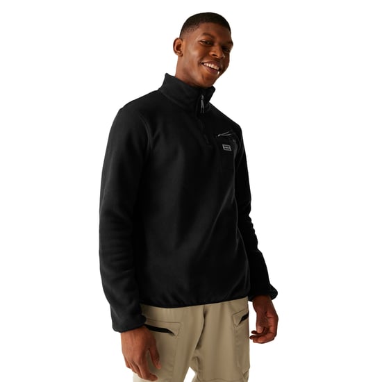 Dare 2B Heren Affinity Mountain Fleece Top (Zwart) - Image 4