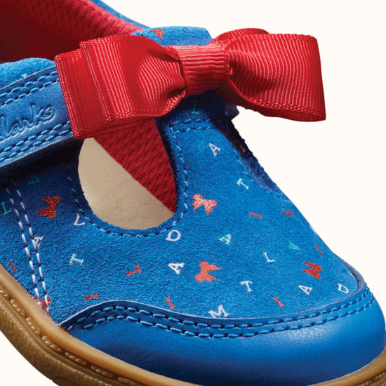 RDFlashBowT. Blue Print Shoes - Image 4