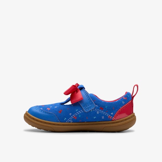 RDFlashBowT. Blue Print Shoes - Image 6