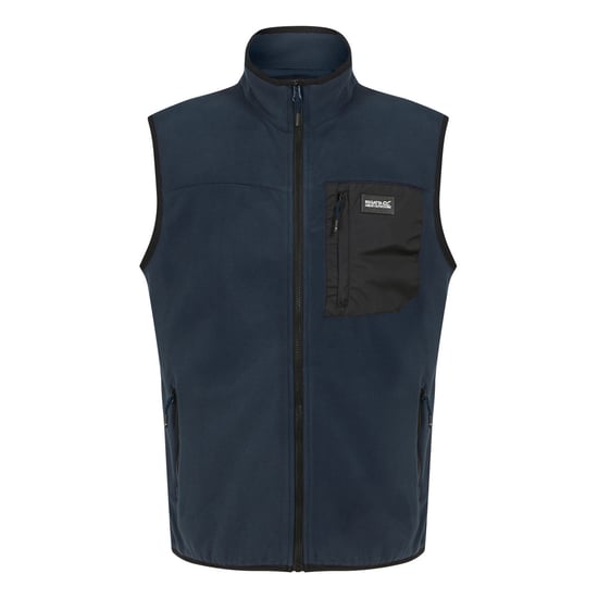 Regatta Frankie Fleece Gilet för herrar (Marinblått) - Image 1