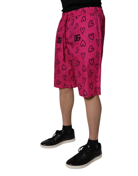 Heart Print Shorts - Image 3
