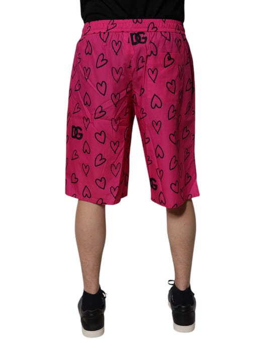 Heart Print Shorts - Image 4