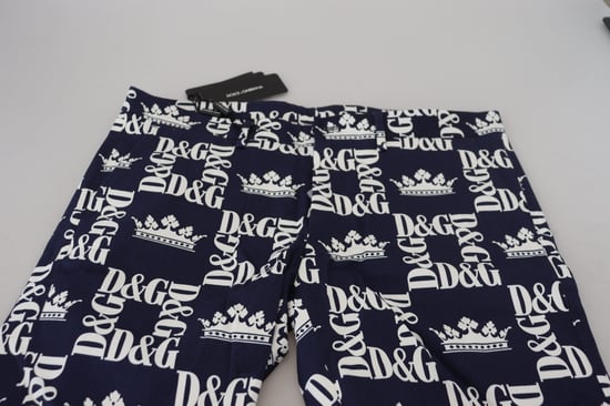 Crown Print Shorts Summer Style - Image 5