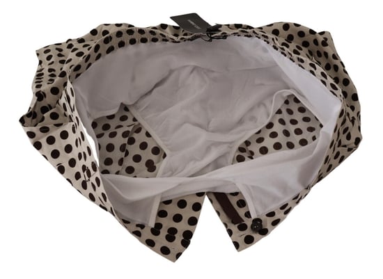 Dolce Gabbana Polka Dot Zijde Shorts - Image 5
