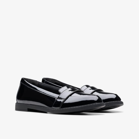 ScalaLoafer Y. Black Pat Shoes - Image 4