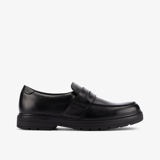 Loxham Craft Y Black Leather Shoes - Image 1