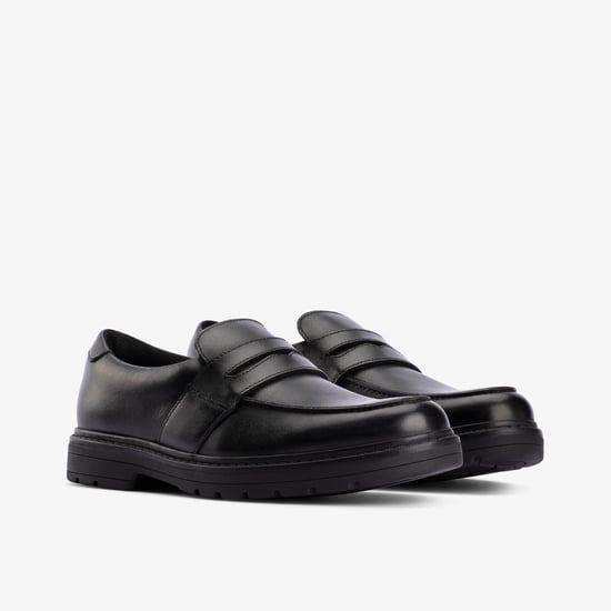 Loxham Craft Y Black Leather Shoes - Image 4