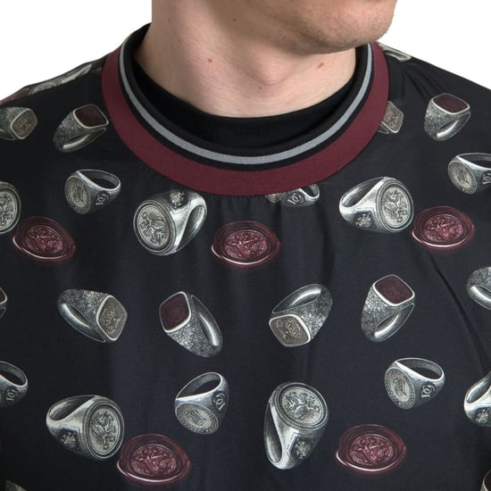 Ringtryck Sweatshirt Modellrings Tryck - Image 3