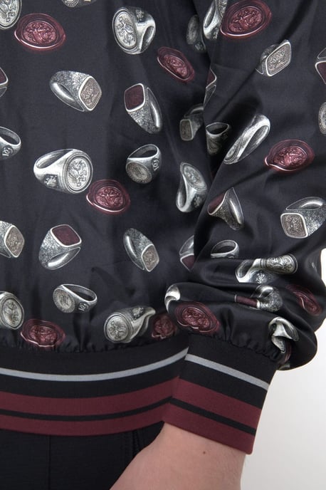 Ringtryck Sweatshirt Modellrings Tryck - Image 4