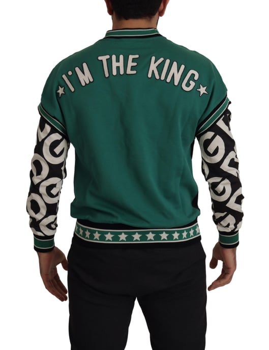 Zwarte Katoenen Sweatshirt Met Ronde Hals Breiwerk - Image 3