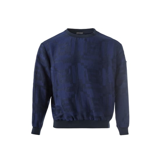 Ronde Hals Sweatshirt Geometrisch Patroon - Image 1