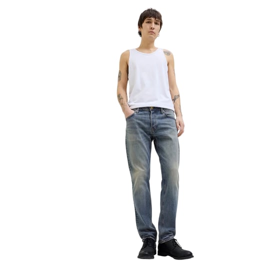 Jack And Jones Heren Mike Tapered Jeans (Blauwe Denim) - Image 4