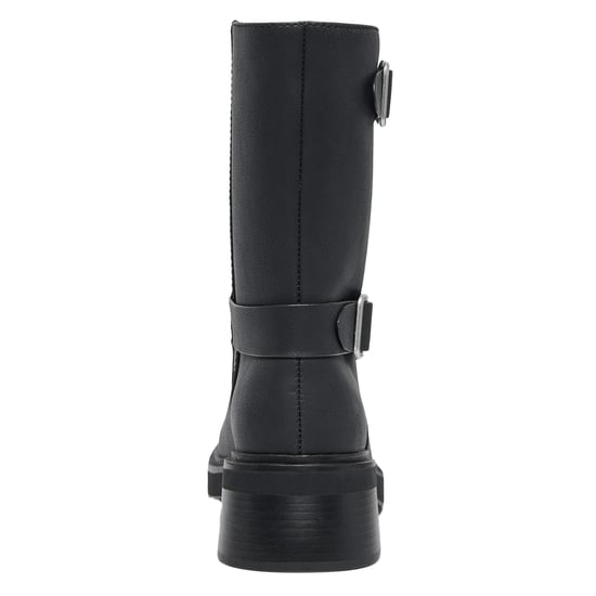 Only Womens/Ladies Butter Calf Boots (Black) - Image 2